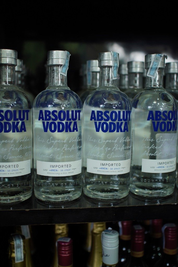 Absolut Vodka Imported Sweden