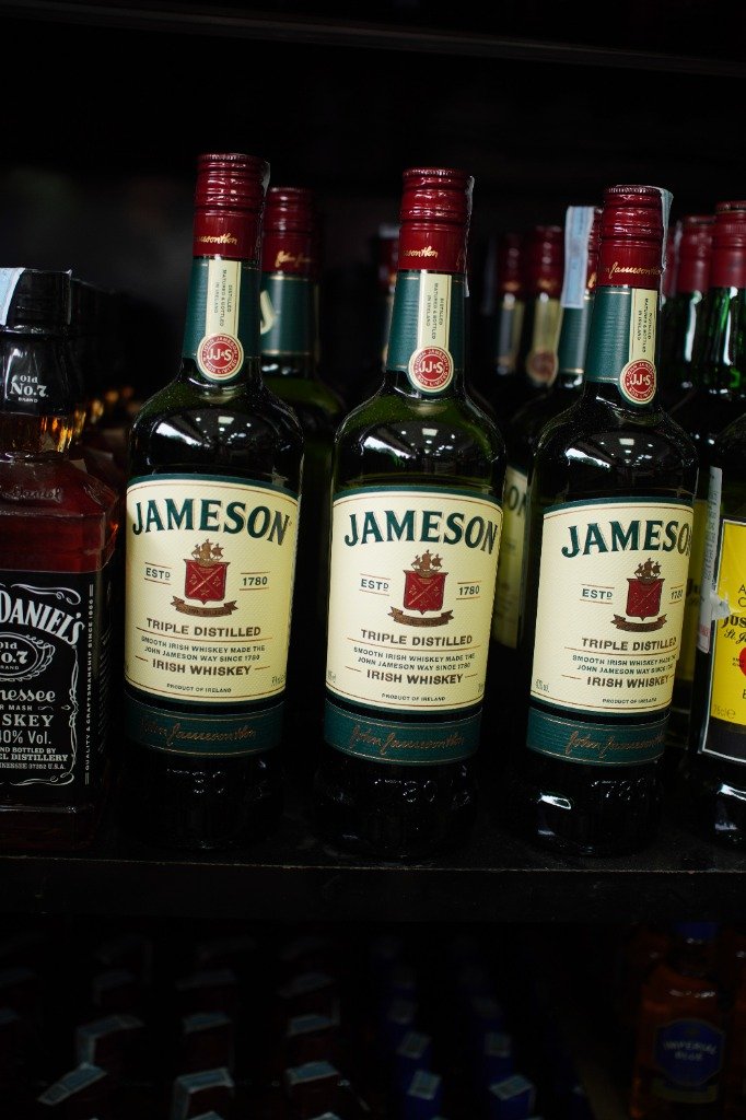 Jameson Irish Whiskey at TASMAC Wine Shop Velachery