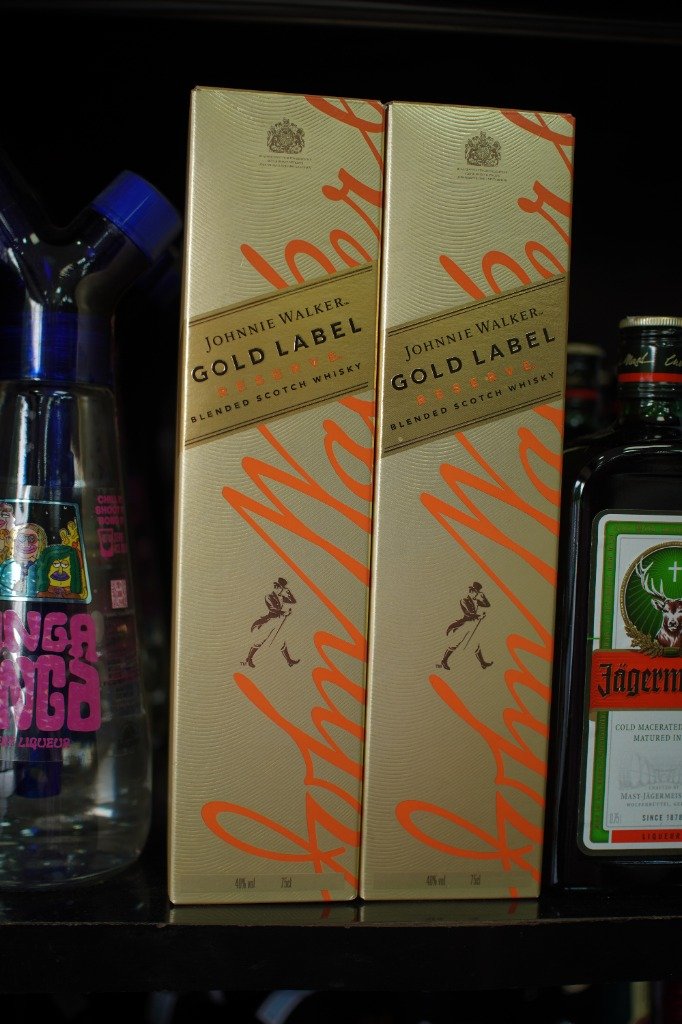 Johnnie Walker Gold Label Reserve at TASMAC Wine Shop
