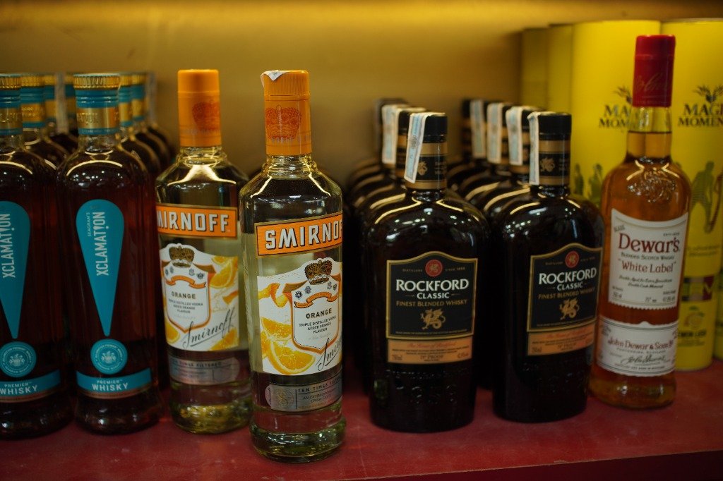 Smirnoff Orange Vodka and Rockford Classic